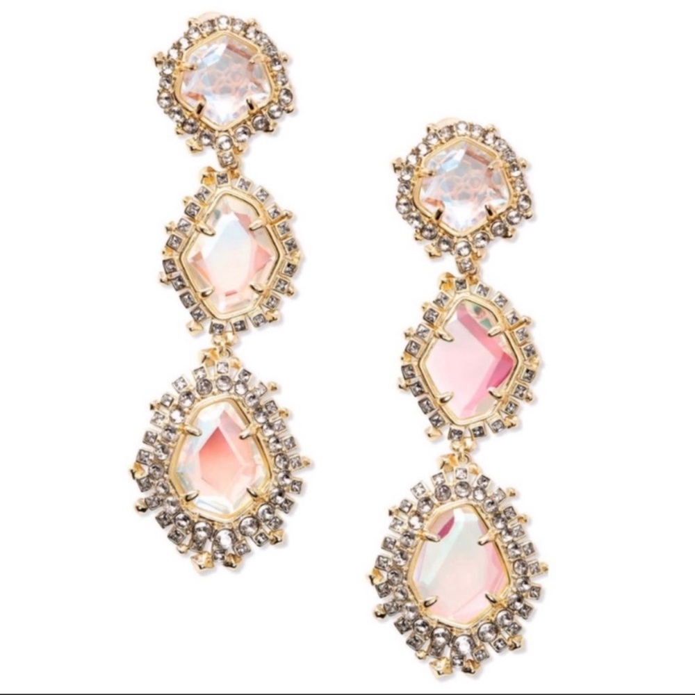 Kendra Scott Aria 14K Gold Plated Drop Earrings